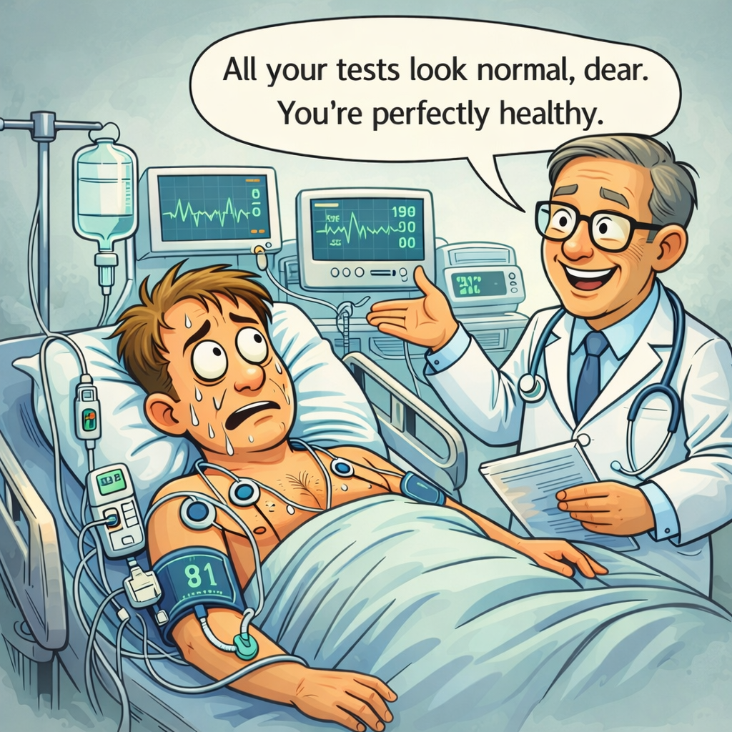 Normal Test Results Do Not Always Mean Health